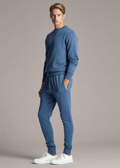 Joggers Ralph Lauren Hombre Azules - Fleece - RVGFK1362